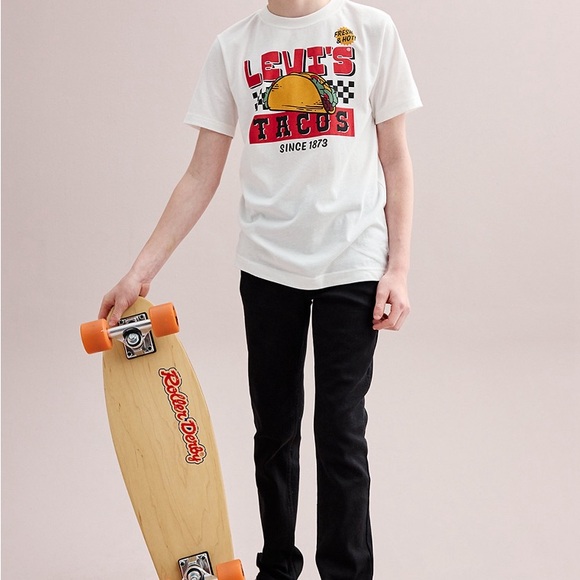 NWT boys Levi’s skinny fit 365 performance jeans SZ 16 - Picture 4 of 8